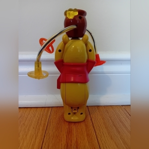 Vintage Disney World Winnie The Pooh Light Up Flying Bumblebee Honey Toy WORKING - Picture 3 of 6